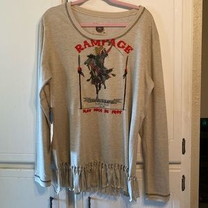 Double d ranch top 2xl nwt